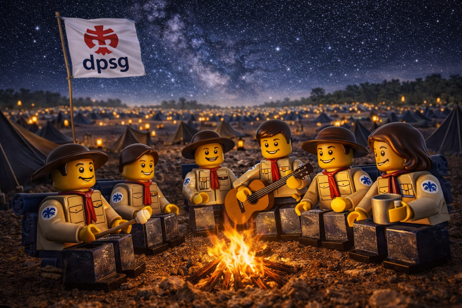 LEGO-Figur Singrunde