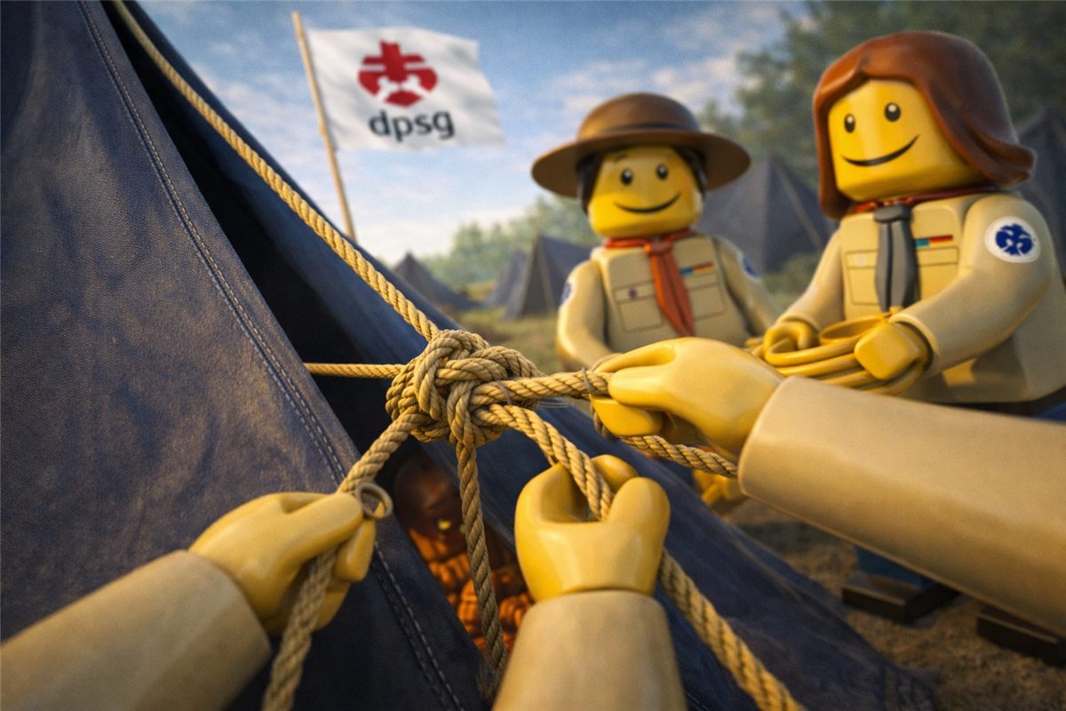 LEGO-Szene: Knoten
